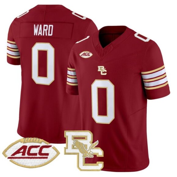 Mens Youths Kids Treshaun Ward Maroon Stitched Jersey